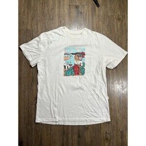 Aime Leon Dore Graphic Print T Shirt White Men’s Large